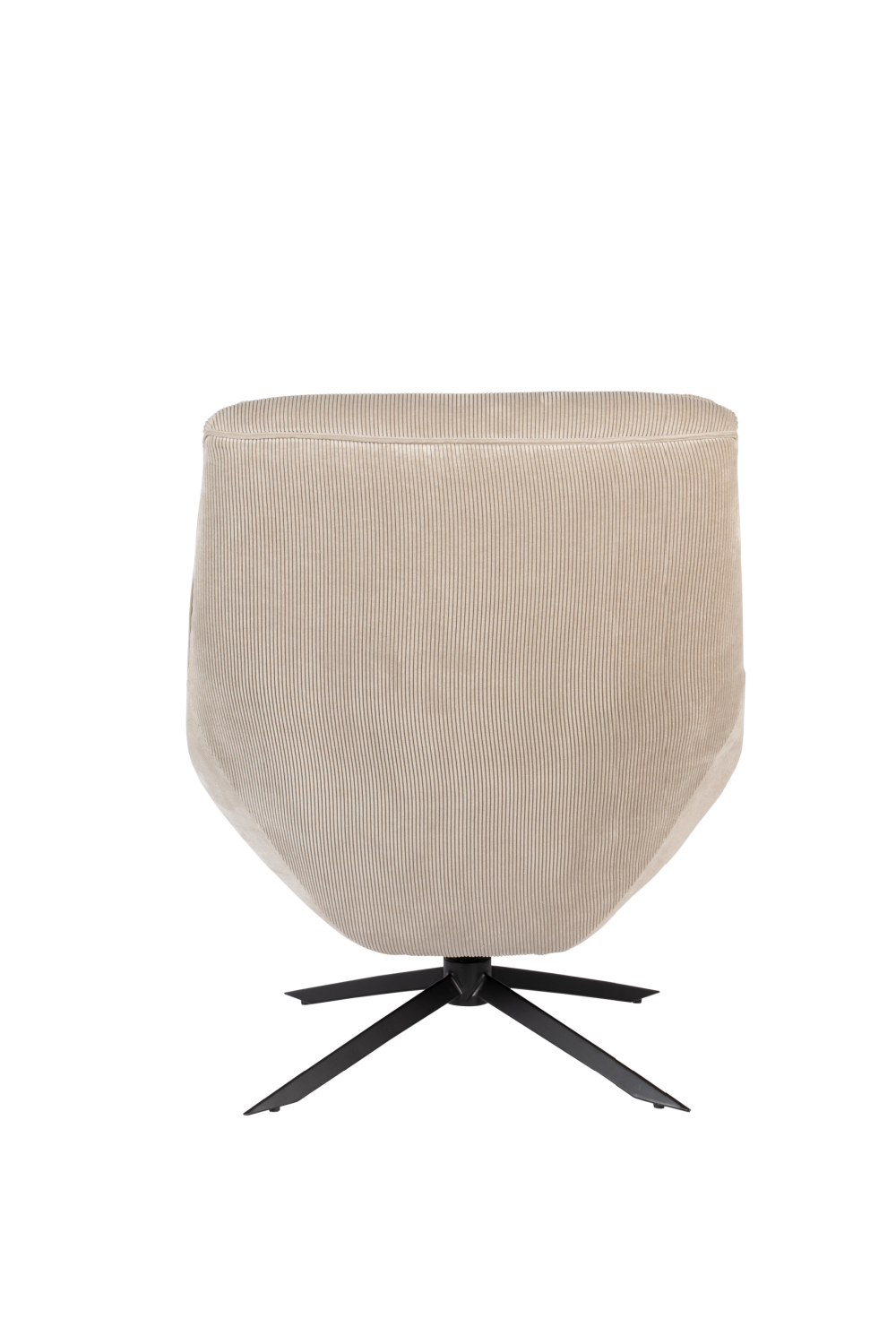 Upholstered Swivel Lounge Chair | Dutchbone Vince | OROA.com