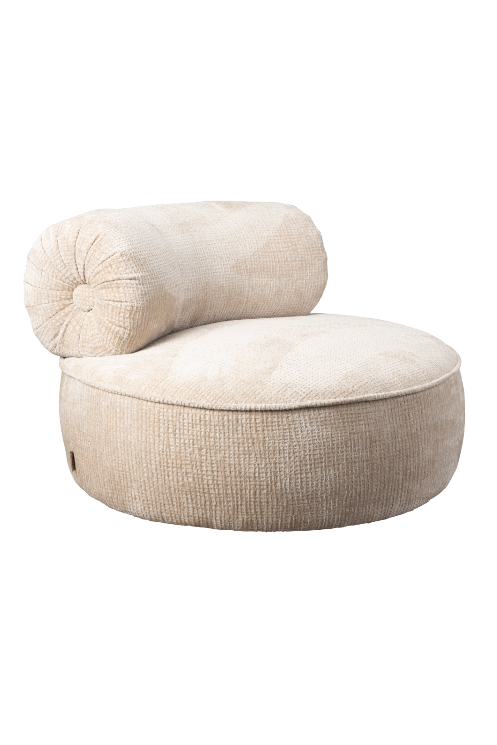 Round Modern Lounge Chair | Dutchbone Tilbury | OROA.com