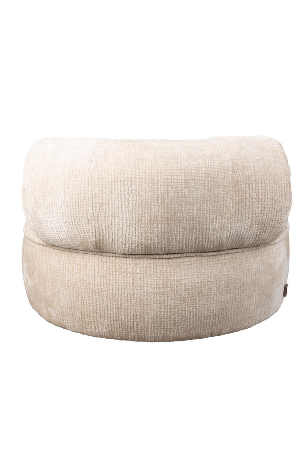 Round Modern Lounge Chair | Dutchbone Tilbury | OROA.com