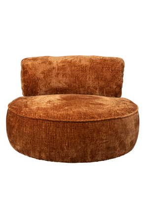 Round Modern Lounge Chair | Dutchbone Tilbury | OROA.com