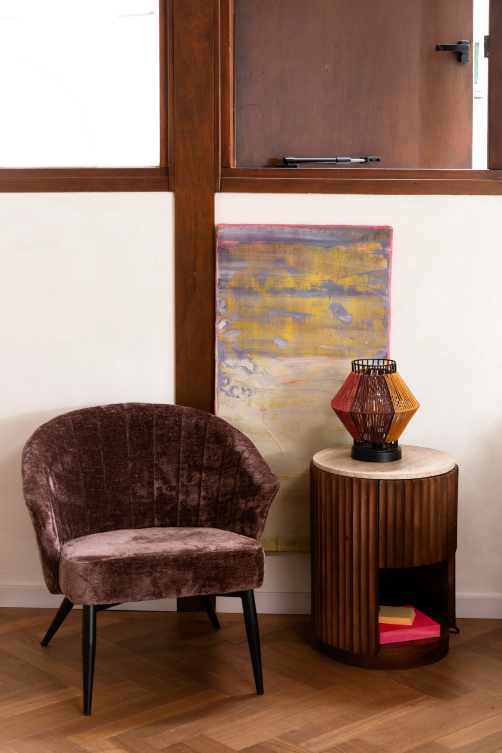 Upholstered Lounge Chair | Dutchbone Georgia | OROA.com