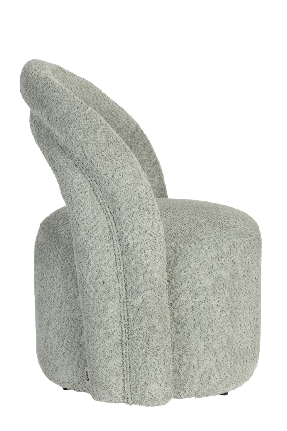 Bouclé Swivel Lounge Chair | Dutchbone Seina | OROA.com