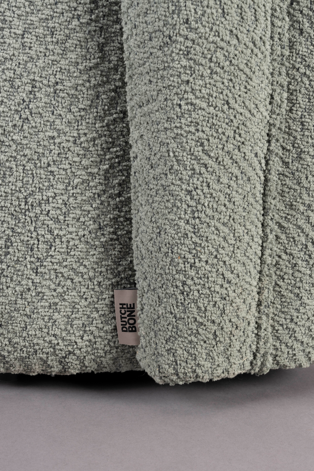 Bouclé Swivel Lounge Chair | Dutchbone Seina | OROA.com