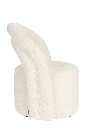 Bouclé Swivel Lounge Chair | Dutchbone Seina | OROA.com