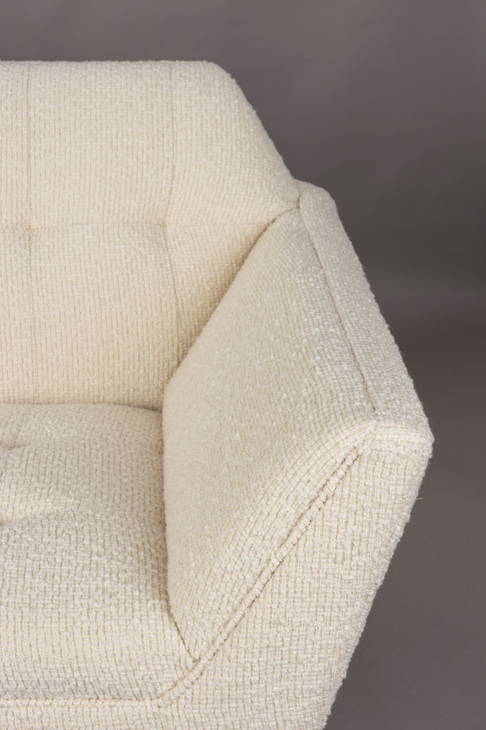 Bouclé Tufted Sofa | Dutchbone Kate | OROA.com