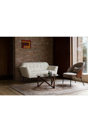 Bouclé Tufted Sofa | Dutchbone Kate | OROA.com