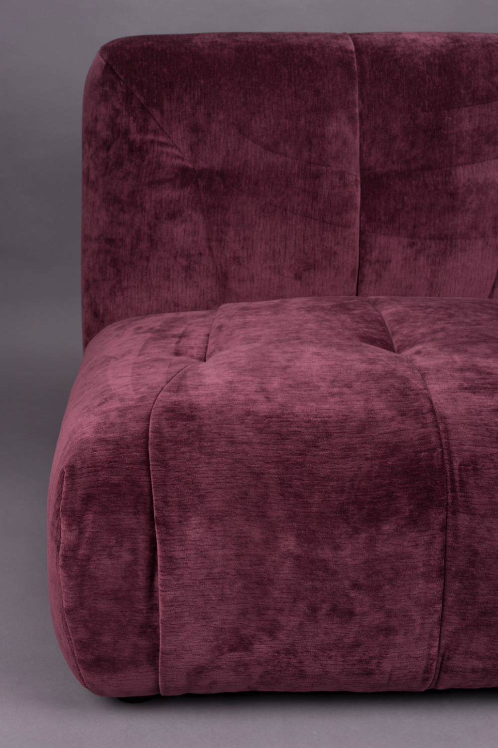 Velvet Modular 1-Seater Sofa | Dutchbone Giada | OROA.com