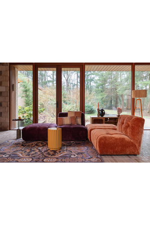 Velvet Modular 1-Seater Sofa | Dutchbone Giada | OROA.com