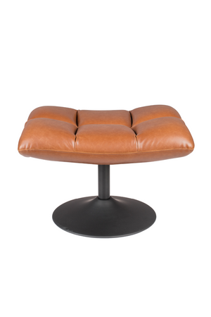Pedestal Base Padded Hocker | Dutchbone Bar | Oroa.com
