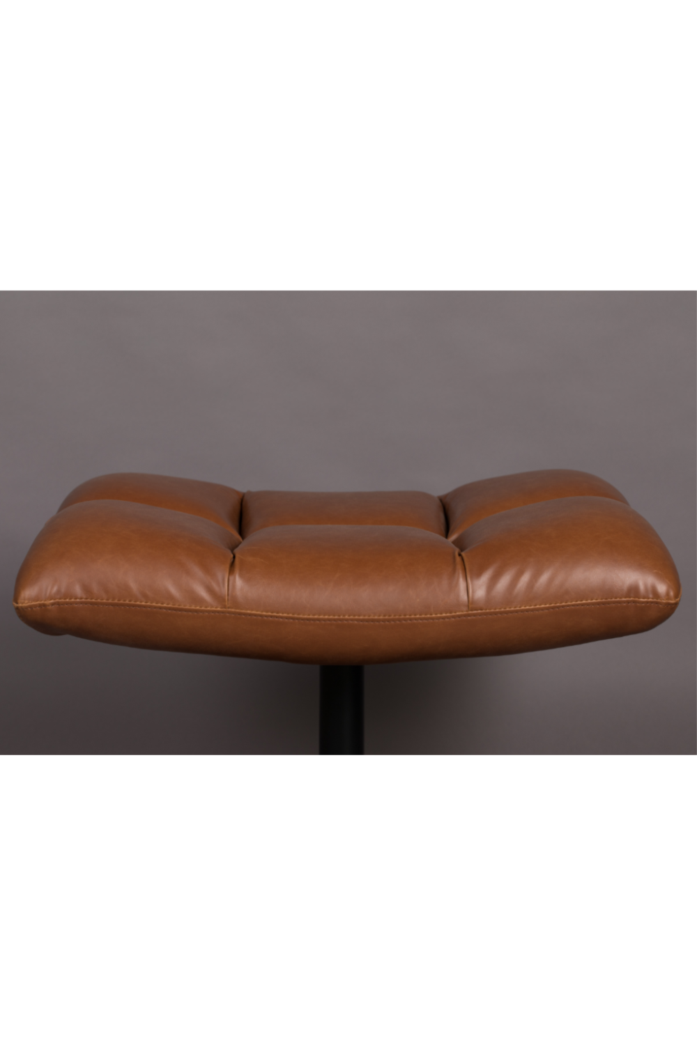 Pedestal Base Padded Hocker | Dutchbone Bar | Oroa.com