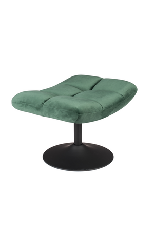 Pedestal Base Padded Hocker | Dutchbone Bar | Oroa.com