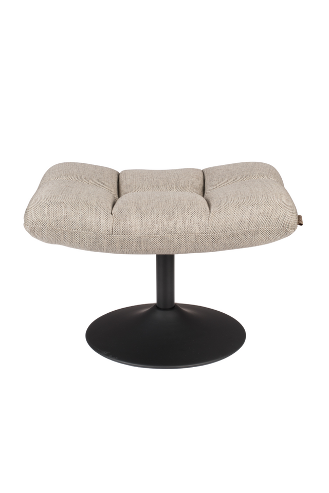 Pedestal Base Padded Hocker | Dutchbone Bar | Oroa.com