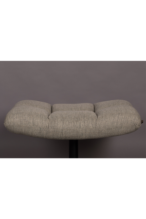 Pedestal Base Padded Hocker | Dutchbone Bar | Oroa.com