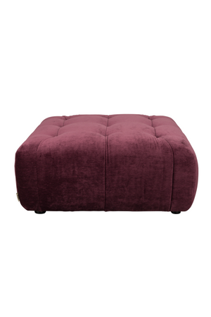 Velvet Square Hocker | Dutchbone Giada | OROA.com