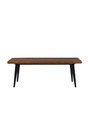 Walnut Dining Bench | Dutchbone Alagon | Oroa.com