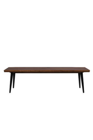 Walnut Dining Bench L | Dutchbone Alagon | OROA.com