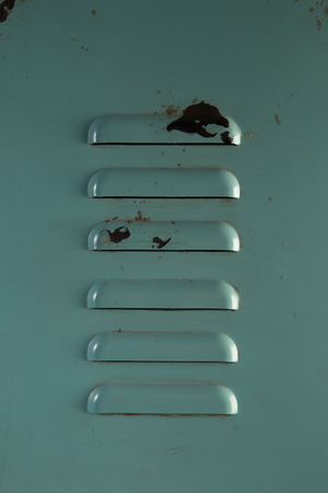 Turquoise Metal Accent Cabinet | Dutchbone Rusty | DutchFurniture.com