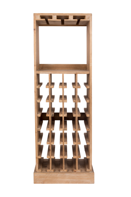 Tall Wooden Wine Cabinet | Dutchbone Claude | DutchFurniture.com