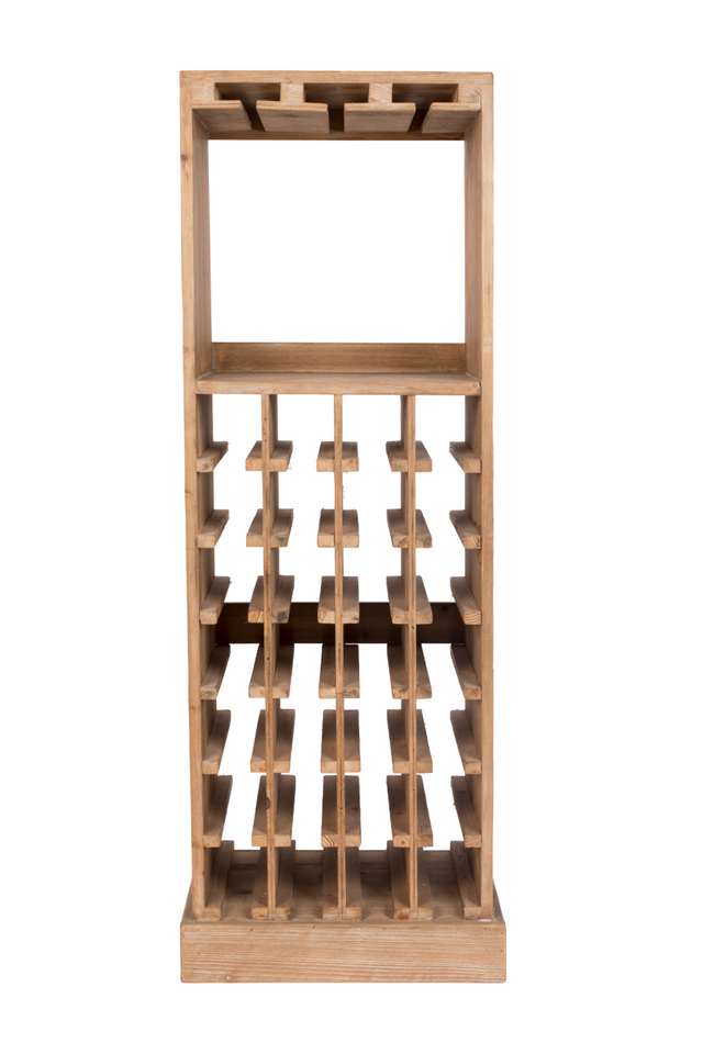 Tall Wooden Wine Cabinet | Dutchbone Claude | DutchFurniture.com