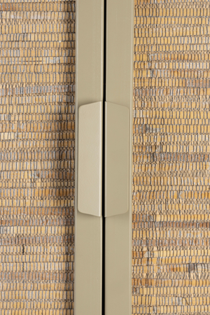 Fir & Rattan Cabinet | Dutchbone Yasu | OROA.com