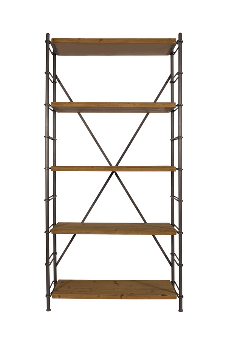 5-Shelf Storage Cabinet | Dutchbone Iron | OROA.com