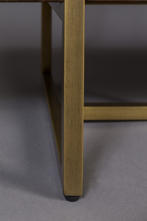 Acacia Wood 4-Shelf Bookcase | Dutchbone Class | DutchFurniture.com