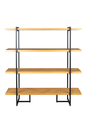 Wooden Herringbone Shelf | Dutchbone Class | OROA.com