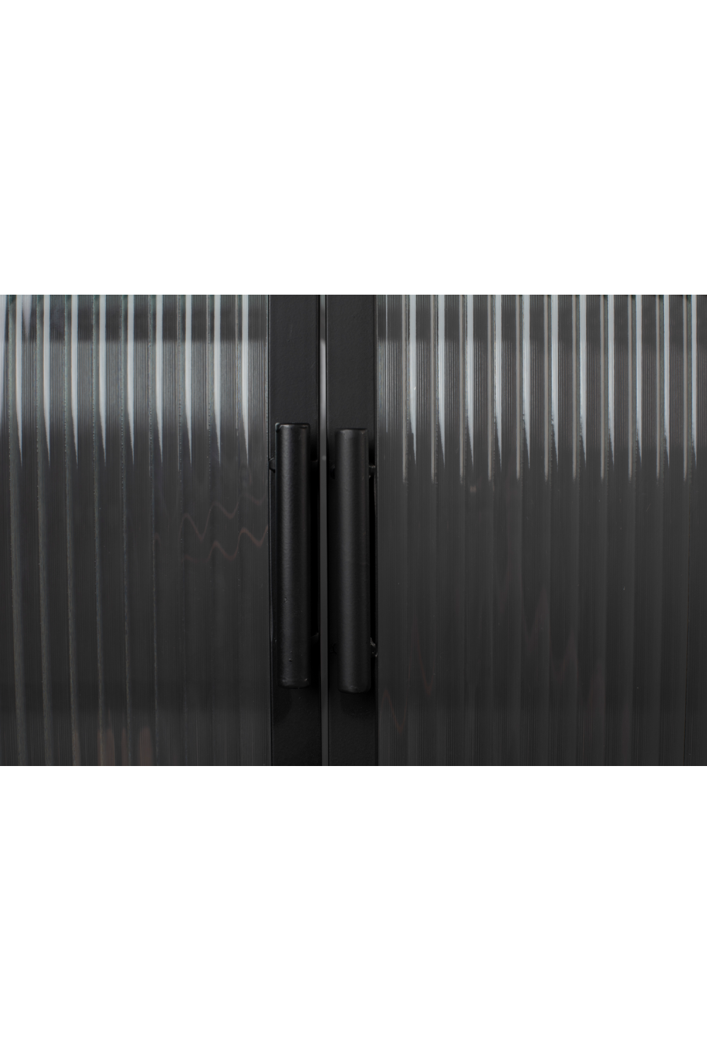 Black Framed Glass Sideboard | Dutchbone Boli | OROA.com