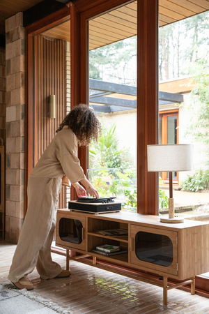Bamboo 2-Door Sideboard | Dutchbone Caroun | OROA.com