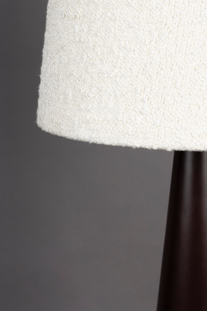 Beige Bouclé Conical Floor Lamp | Dutchbone Miki | OROA.com