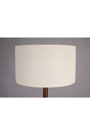 Beige Drum Shade Floor Lamp | Dutchbone Jackson | OROA.com