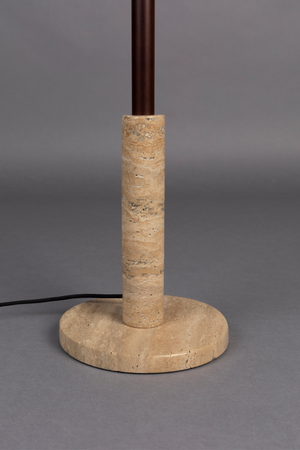 Beige Drum Shade Floor Lamp | Dutchbone Jackson | OROA.com