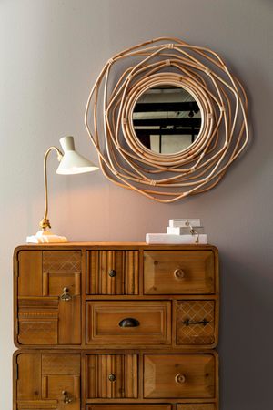 Ivory Colored Desk Lamp | Dutchbone Gaia | OROA.com