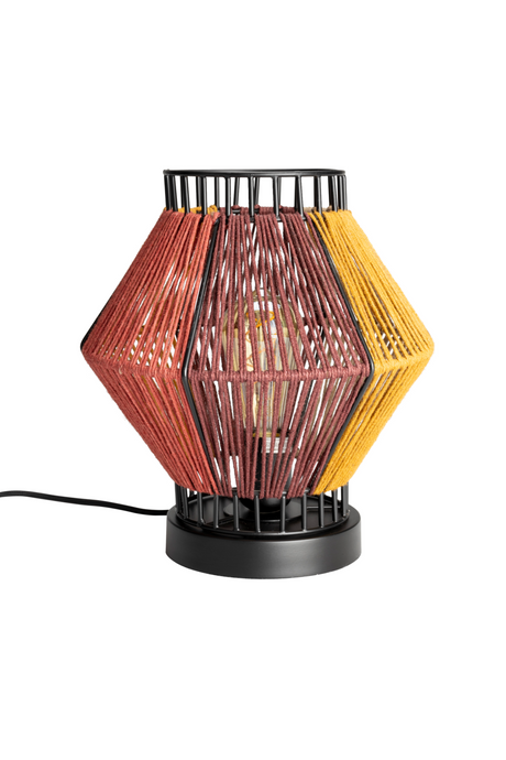 Rope Diamond Table Lamp | Dutchbone Surya | OROA.com