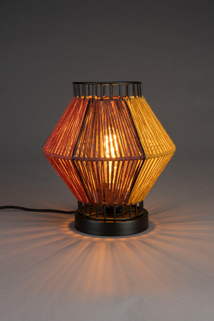 Rope Diamond Table Lamp | Dutchbone Surya | OROA.com