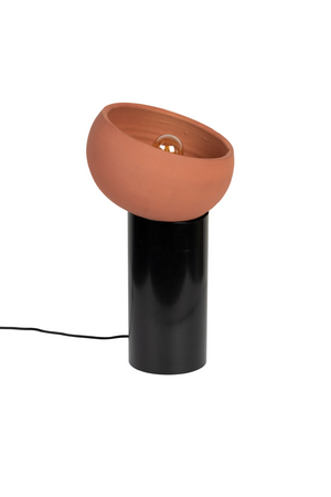 Terracotta Bowl Table Lamp | Dutchbone Zahra | OROA.com