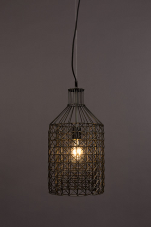 Gray Metal Weave Pendant Lamp | Dutchbone Jim | Oroa.com