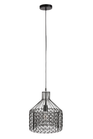 Gray Metal Weave Pendant Lamp | Dutchbone Jim | Oroa.com