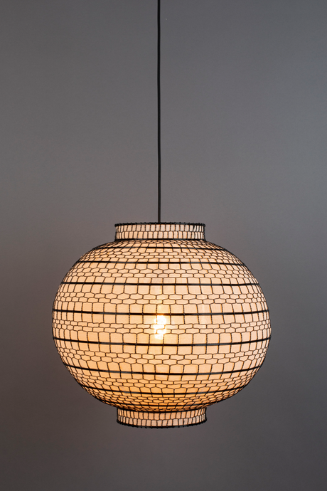 Round Lantern Pendant Lamp | Dutchbone Ming | OROA.com