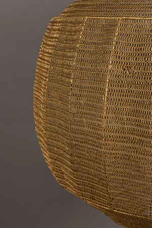 Round Gold Pendant Lamp | Dutchbone Meezan | OROA.com