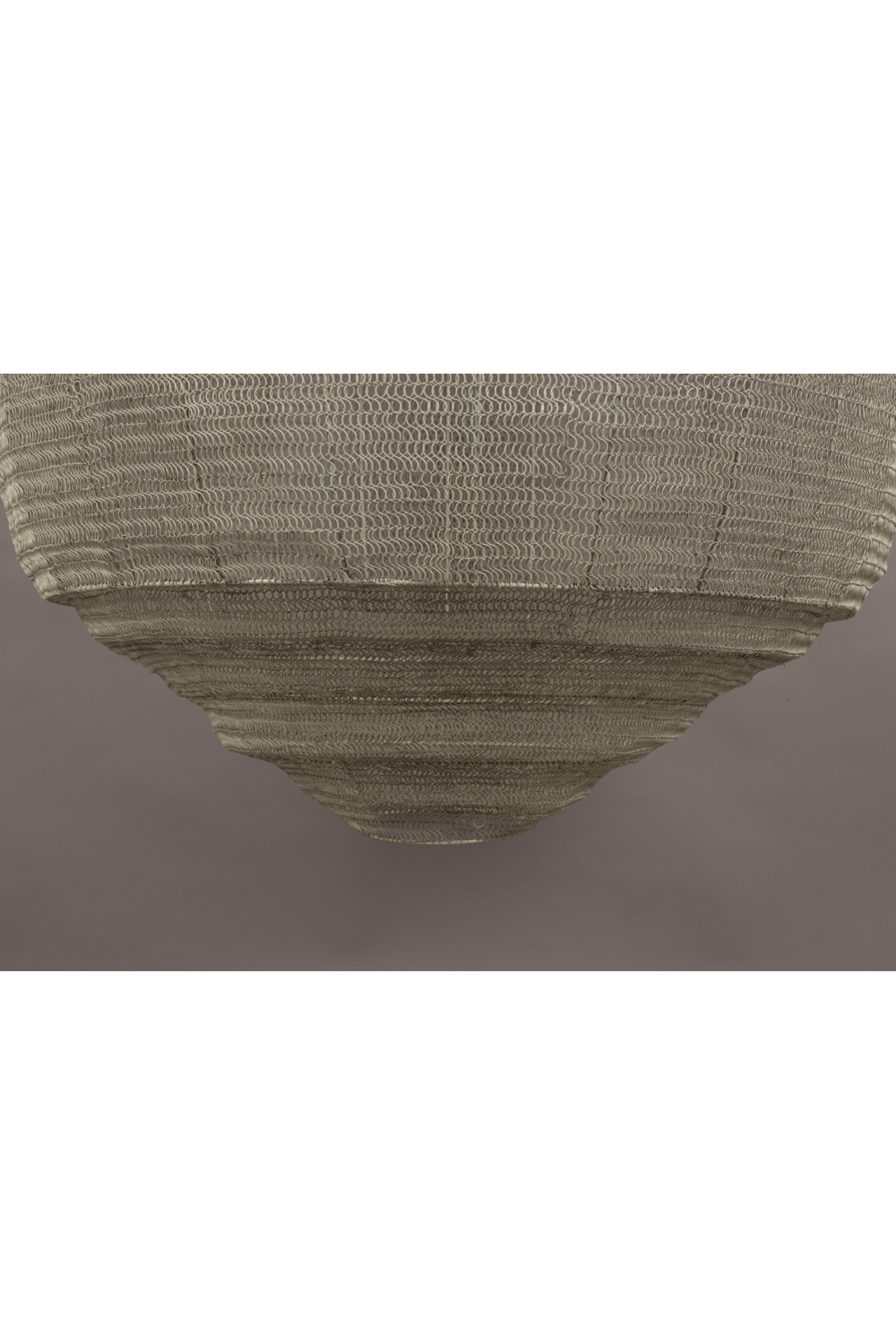 Round Gray Pendant Lamp | Dutchbone Meezan | OROA.com