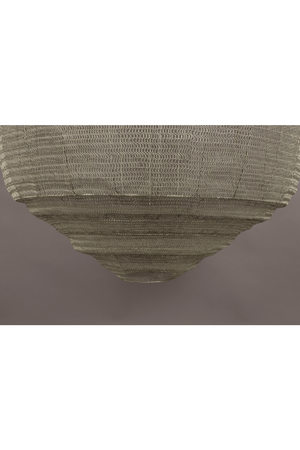 Round Gray Pendant Lamp | Dutchbone Meezan | OROA.com