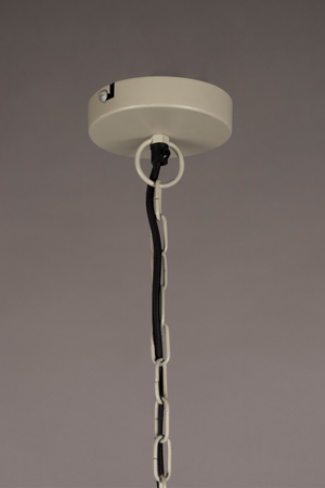 Round Gray Pendant Lamp | Dutchbone Meezan | OROA.com