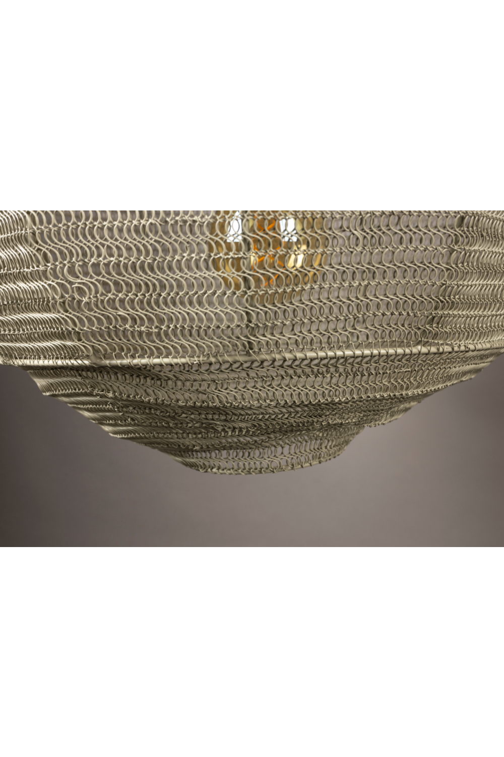 Round Gray Pendant Lamp | Dutchbone Meezan | OROA.com