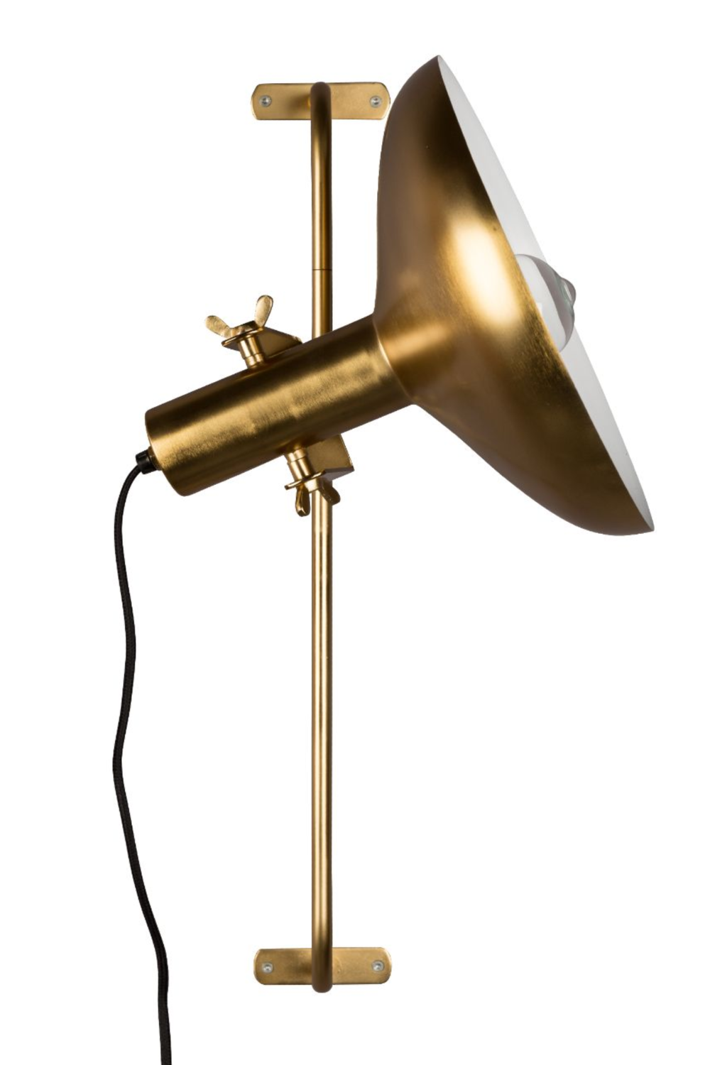 Adjustable Brass Wall Sconce | Dutchbone Karish | DutchFurniture.com