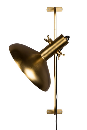 Adjustable Brass Wall Sconce | Dutchbone Karish | DutchFurniture.com