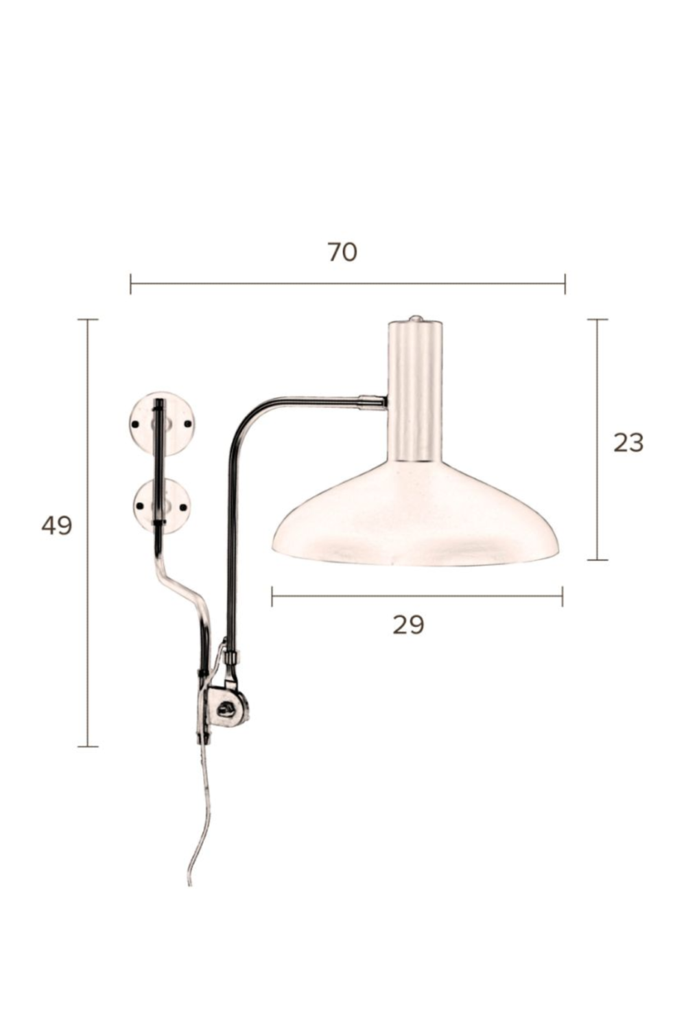 Adjustable Green Wall Sconce | Dutchbone Devi | DutchFurniture.com