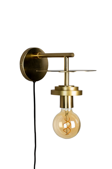 Bronze Classic Wall Lamp | Dutchbone Aden | OROA.com