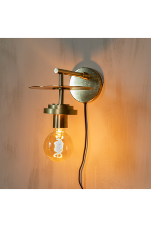 Bronze Classic Wall Lamp | Dutchbone Aden | OROA.com