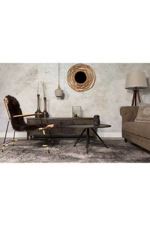 Dark Area Rug 5'5" x 8' | Dutchbone Rugged | DutchFurniture.com